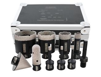 Diamond Tile Hole Saw Kit 10-Pack