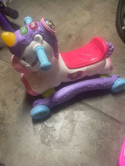 Pink horse