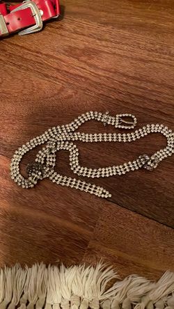 Diamanté sparkle belt