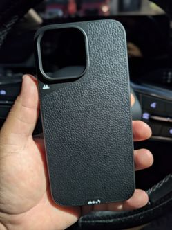 iPhone 16 Pro Max Mous Leather Case **New**