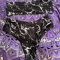 black bikini set 