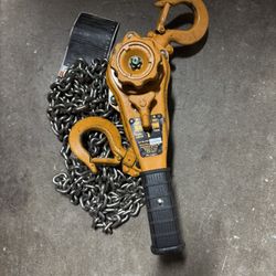 15’ Harrington Come Along Chain Lever Hoist 