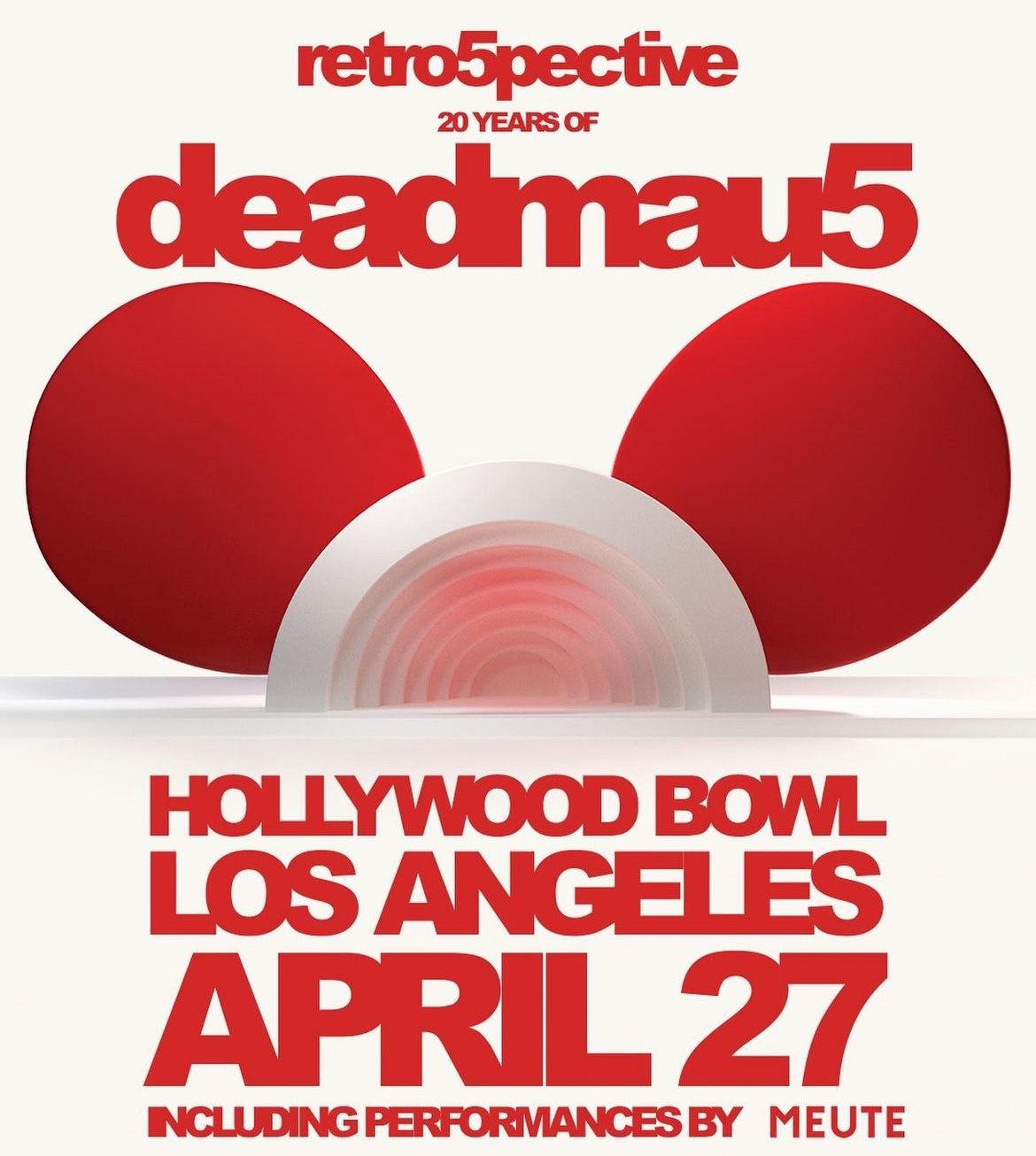 Ticket to Retrospective 20 Years of Deadmau5