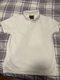 White Short Sleeve Polo Shirt