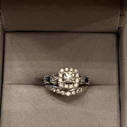 Engagement and Wedding Band