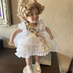 PORCELAIN SHIRLEY TEMPLE DOLL
