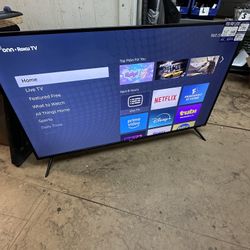 50” ONN Tv With Remote 