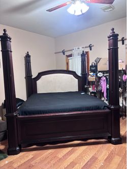 King size bed frame
