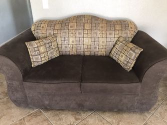 Love seat and two chairs