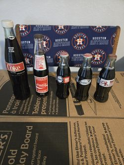 COLLECTORS BOTTLES COCA COLA