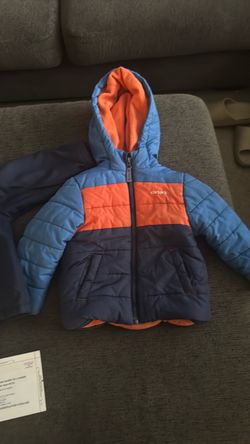 Carter's Kids Puffer Jacket with Hood