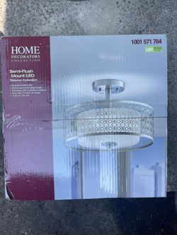 LED Semi Flush Mount Ceiling Light