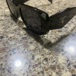 Prada Sunglasses PR17WS 1AB5S0 49mm Black / Dark Grey Lens