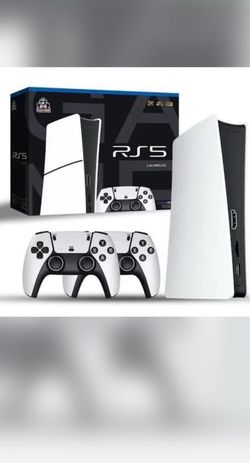 RS5 2.4G Wireless Game Console with 2 Controllers