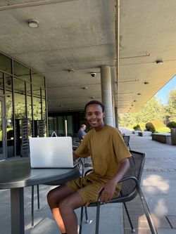 The brown computer