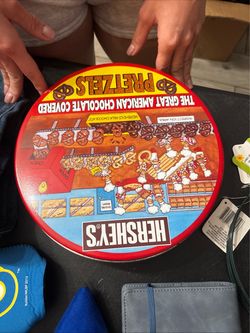 Hershey's Chocolate Covered Pretzels Collectible Tin
