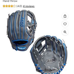 Brand New Wilson Infield Glove 10.75" WBW Baseball Right Hand Youth
