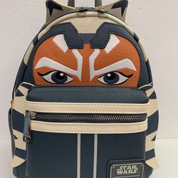 NWT Grotto Treasure Exclusive Disney Star Wars Ahsoka Loungefly Mini Backpack 