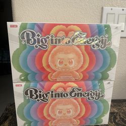 Pop Mart Labubu The Monsters Big into Energy Series Vinyl Plush Pendant Sealed Case (6 Blind Box)