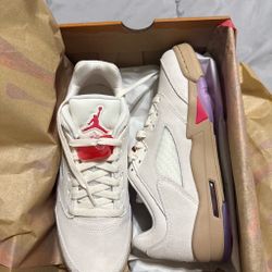 Peanut butter & jelly retro 5s low