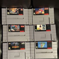 Super Nintendo Game lot 