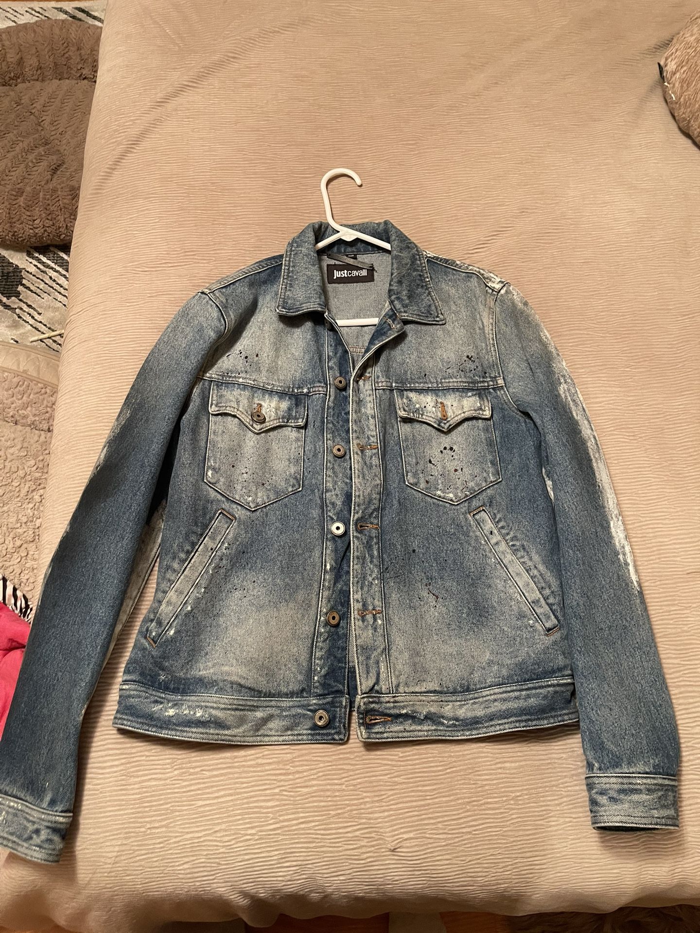 Just Cavalli Designer Denim Jacket