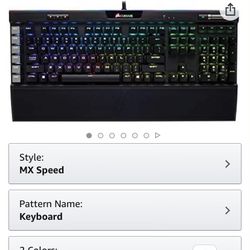 Corsair K95 Keyboard