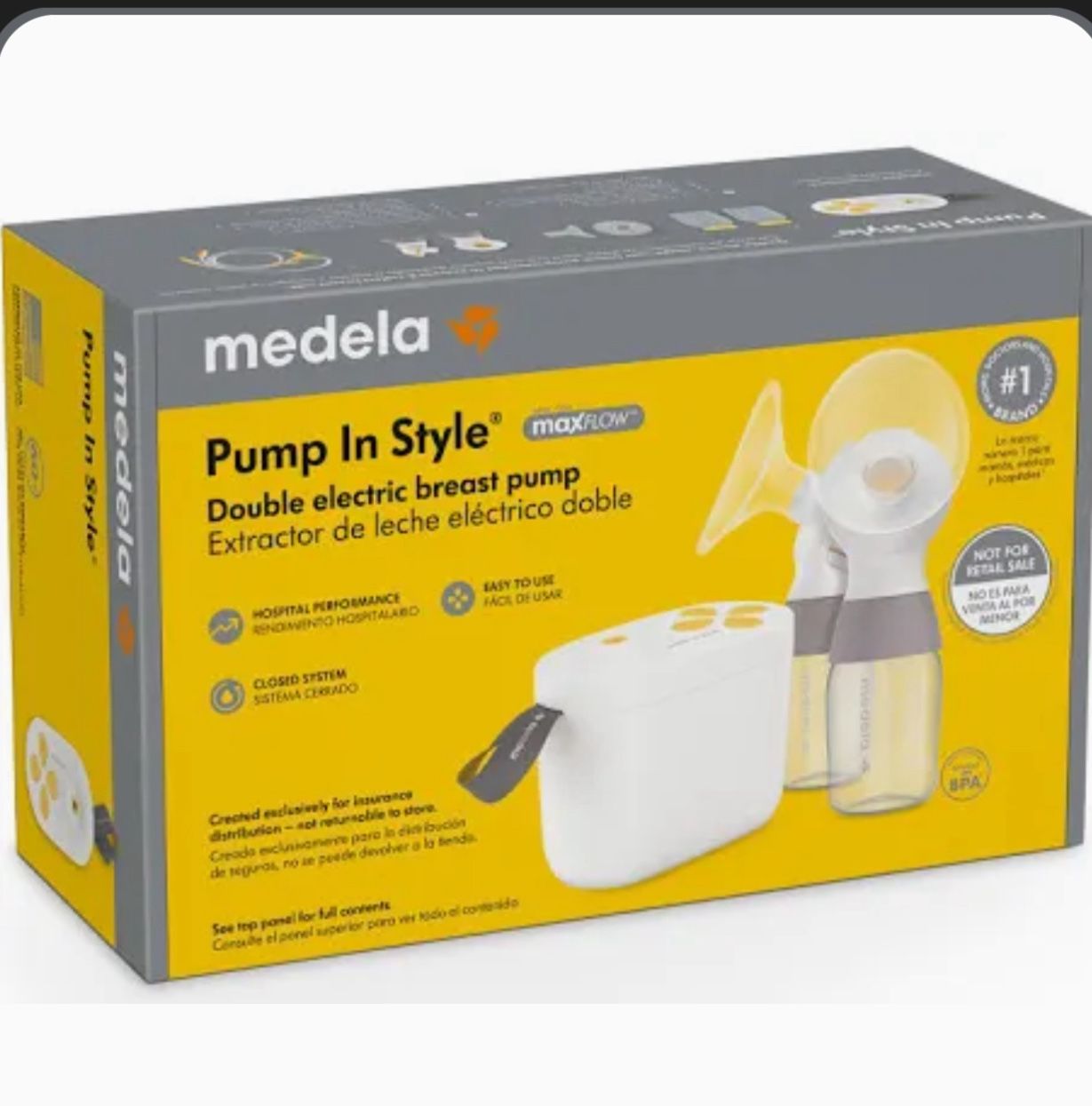 Medela Pump In Style And Medela Manual Pump
