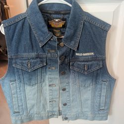 Harley Davidson Vest Denim