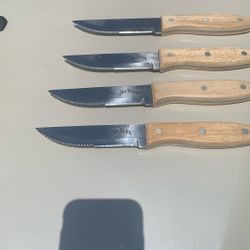 I’m Beam Steak Knives Four New 3inch Blade