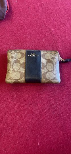 vintage Coach Soho Signature Buckle Braided Leather Satchel and signature wristlet