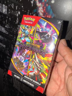 Pokemon cards mega evolution pitch black