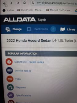 **REPAIR,*ALLDATA*2026 CON  LAPTOP  DELL $500
