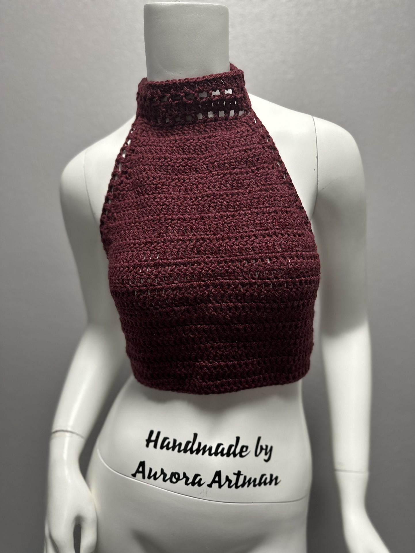 Crochet Multiple Styles Halter Top