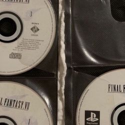 Final Fantasy 7 - Original Black Label First Edition For PS1/PS2 - Very Good Condition-No Case-Best Offer