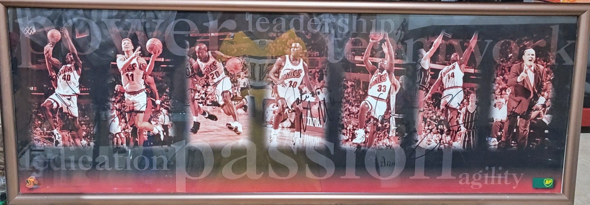 Seattle SuperSonics Autographs