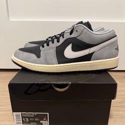 Jordan 1 Low “Light Smoke Grey Off Noir” Men’s Size 13 HQ2010-012