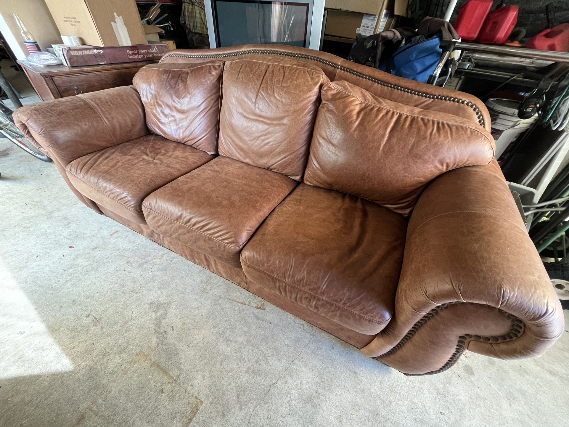 Leather Couch