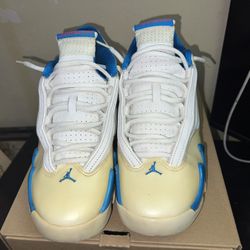 2011 Jordan 14 Neptune blue size 7y