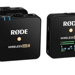 Rode Wireless GO II W/extra Premium Mics