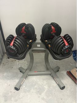 Bowflex dumbbells Like New condition
