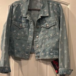 Jean Jacket New Xl Fits LRG 