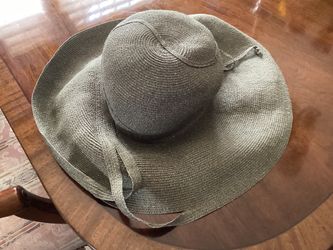 Straw Hat-Wide Brim-Diane Harty