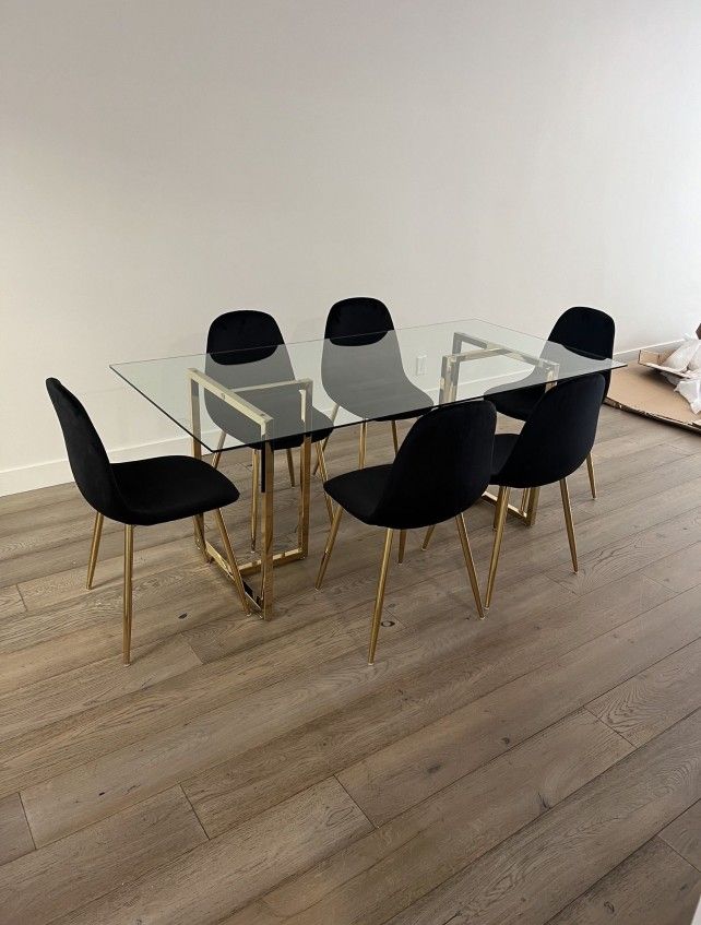 New Dining Table Set With Chairs