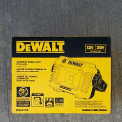 Dewalt 20v Task Light Brand New Tool Only
