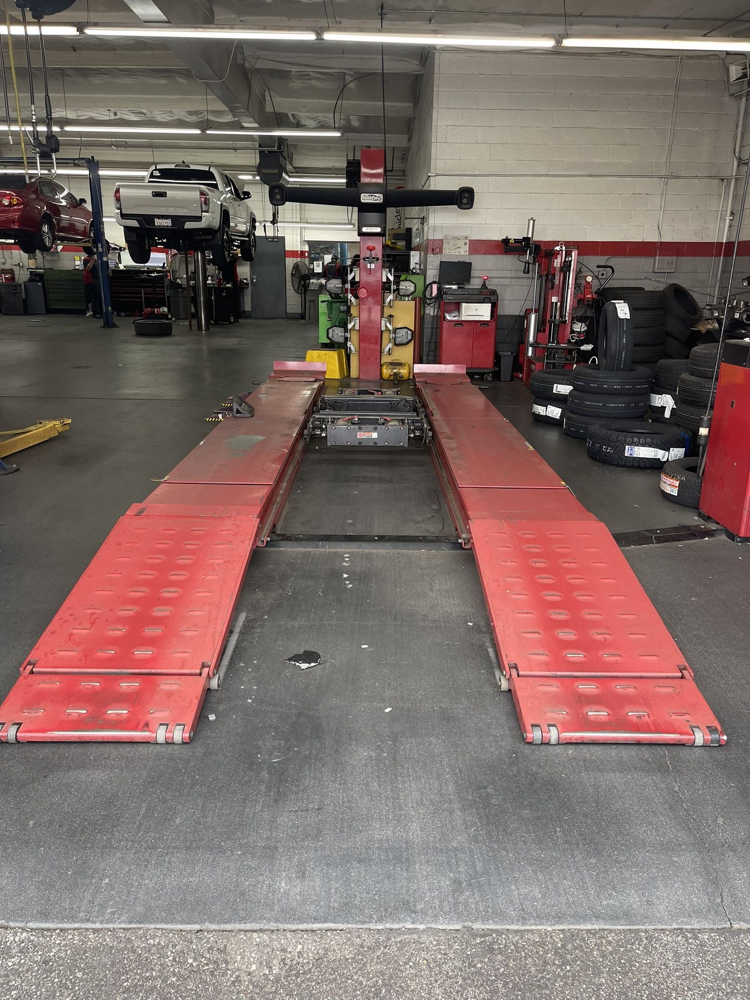 Hunter RX12-XL Alignment Scissor Lift