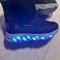 Boy’s Skechers Light-Up Snow Boots