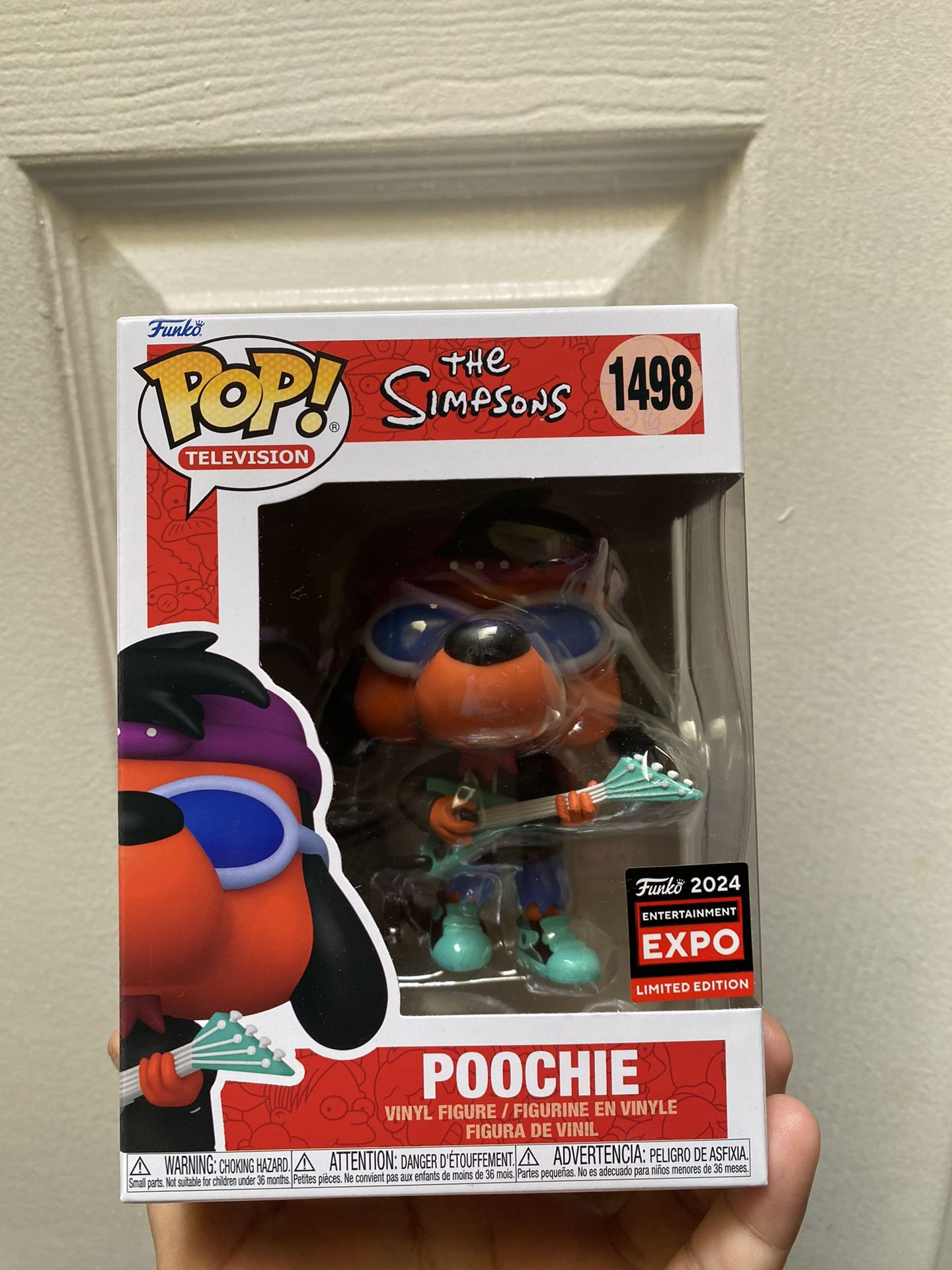 1498 Funko Pop Television The Simpsons Poochie (2024 Entertainment