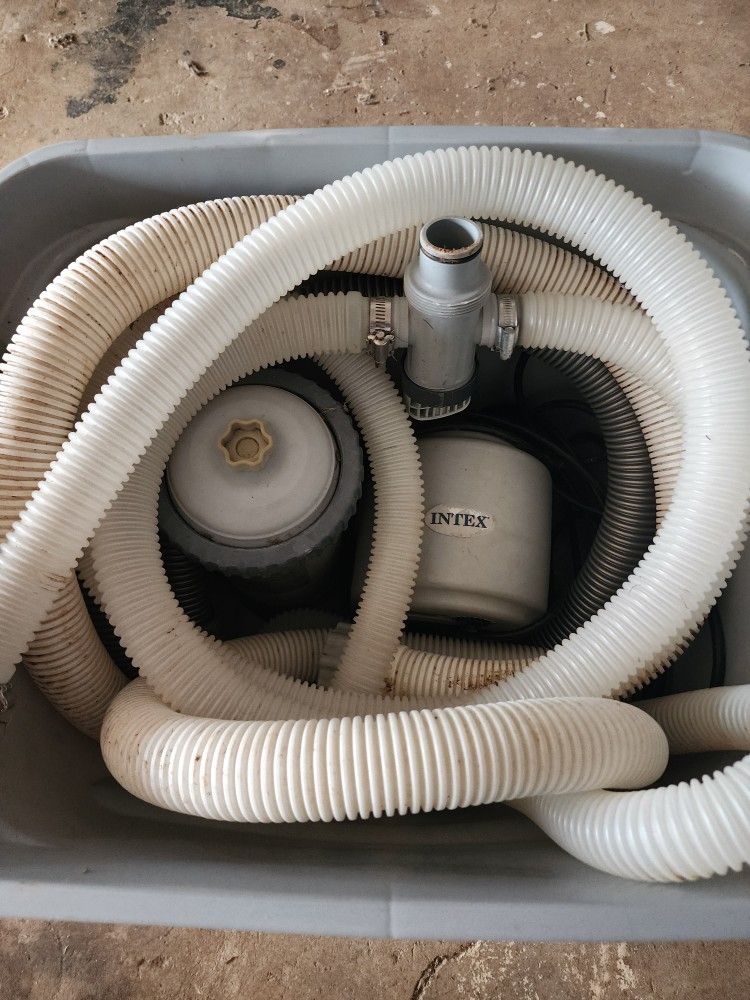 Intex Pool Filter And Pump