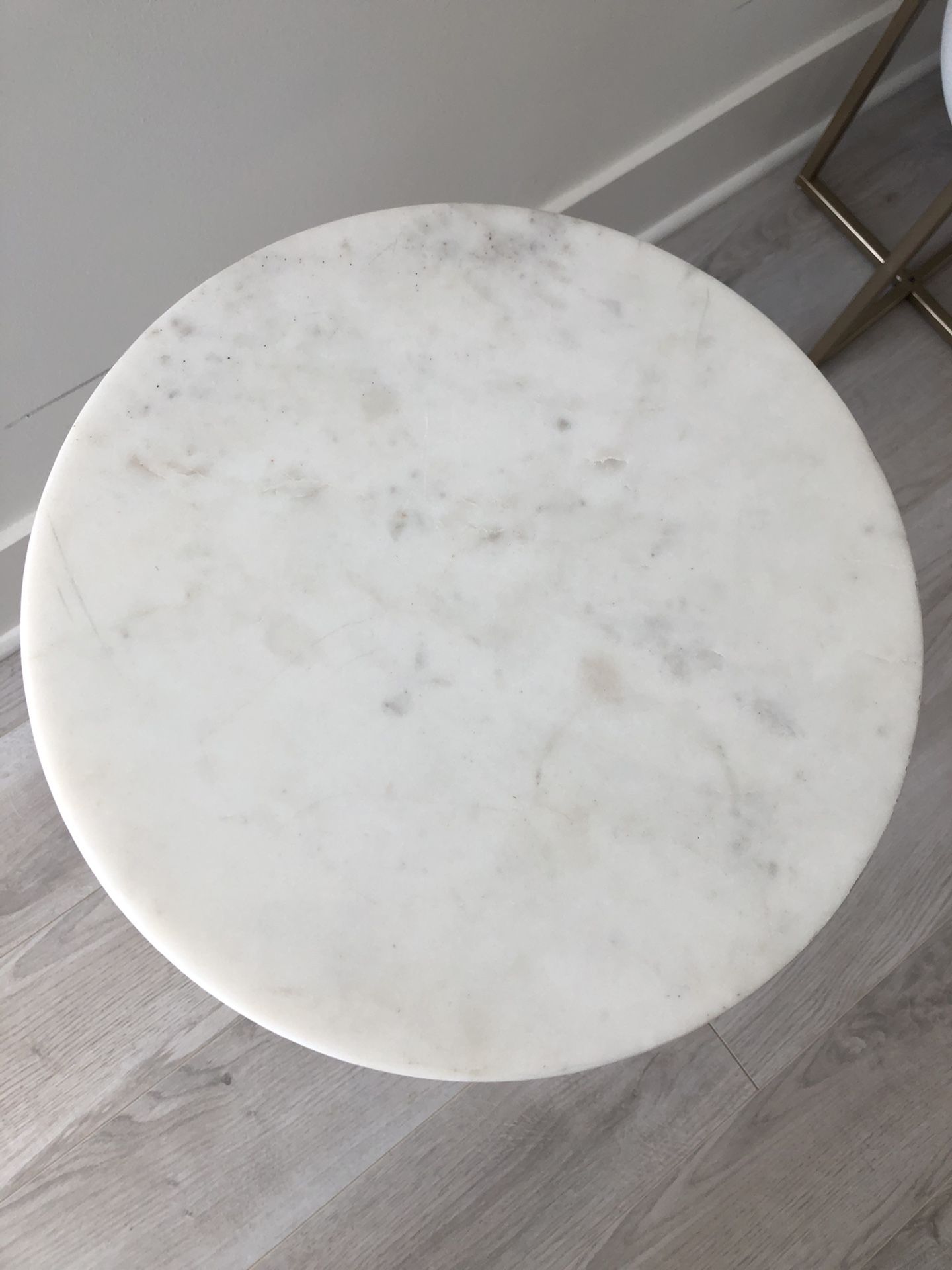 World Market Marble Side table